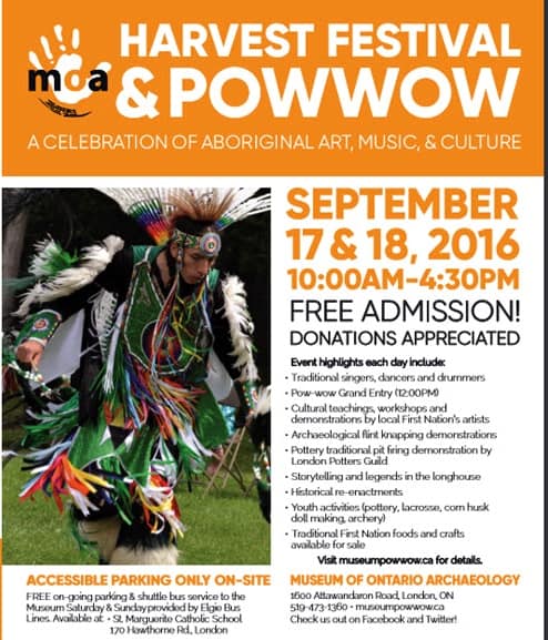 7th Annual Traditional Pow Wow & Harvest Festival (MOA)
