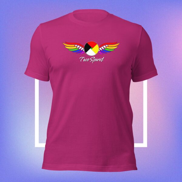 2 Spirit Eagle Wings (Unisex 100% cotton t-shirt)