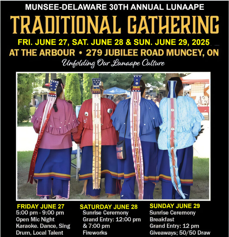 30th Annual Munsee-Delaware Nation Traditional Gathering