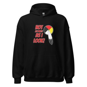 Not As White as I Look (Unisex Hoodie)