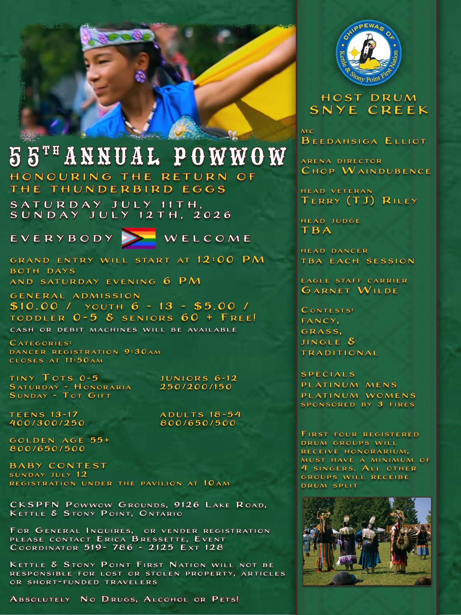 Chippewas of Kettle &amp; Stony Point 55th Annual Pow Wow